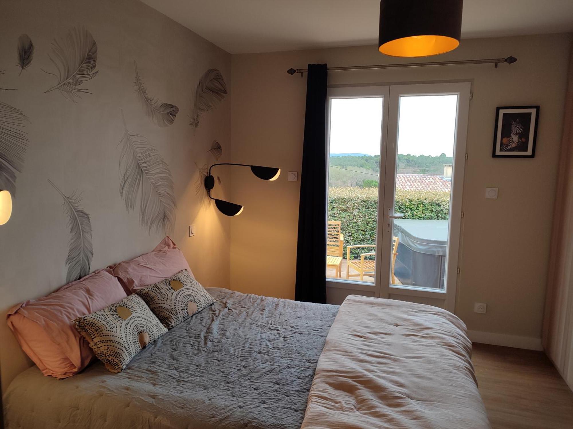 Chambre D'Hotes Avec Jacuzzi Ventoux Cocoon Bédoin Exterior foto